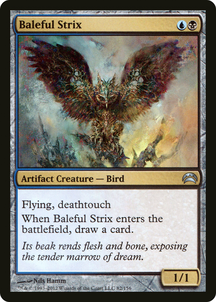 Image of Baleful Strix (PC2-082) - Planechase 2012 Foil